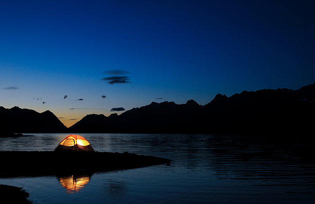 lakeside camping